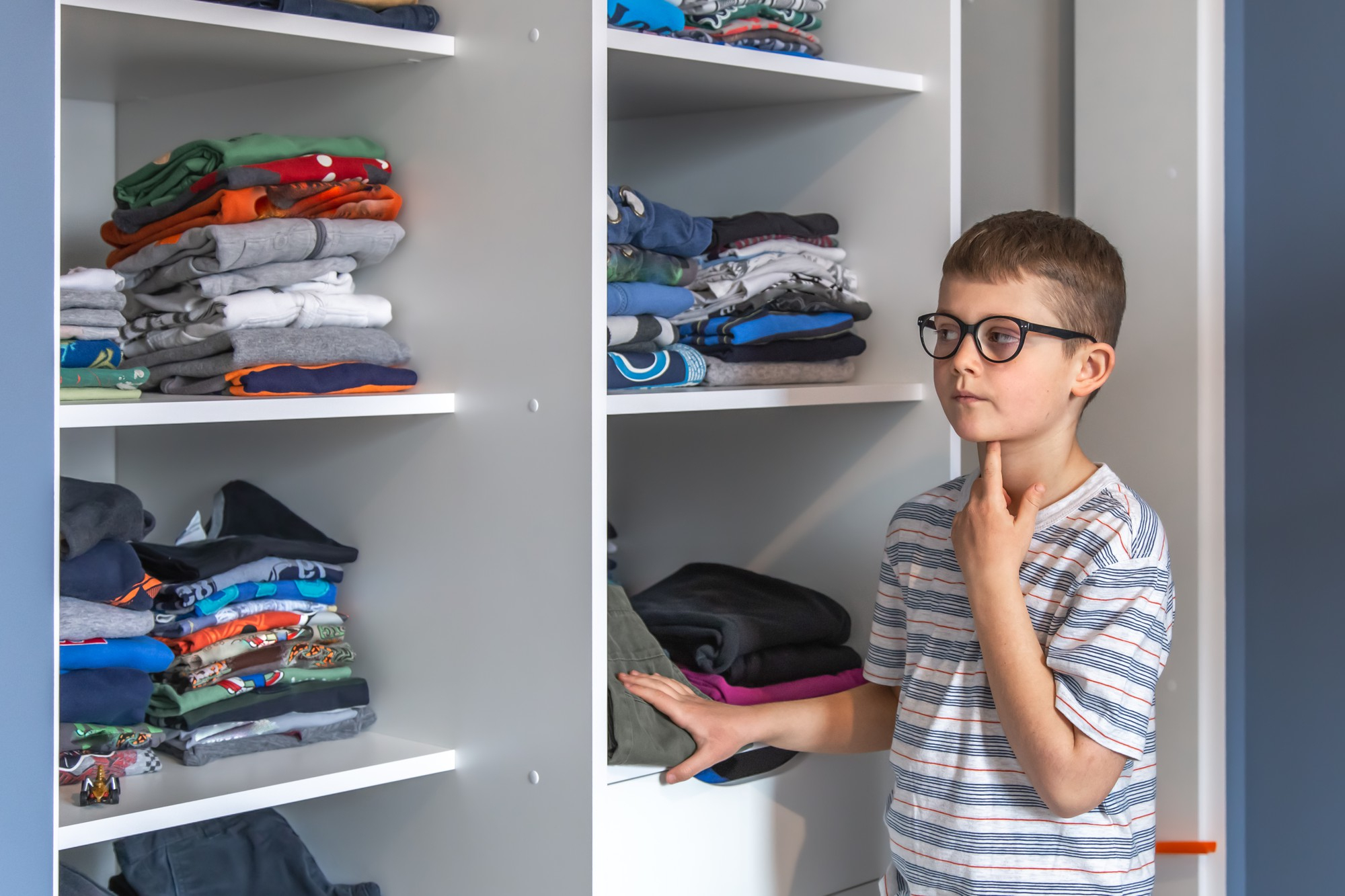 Comment organiser les vêtements des enfants